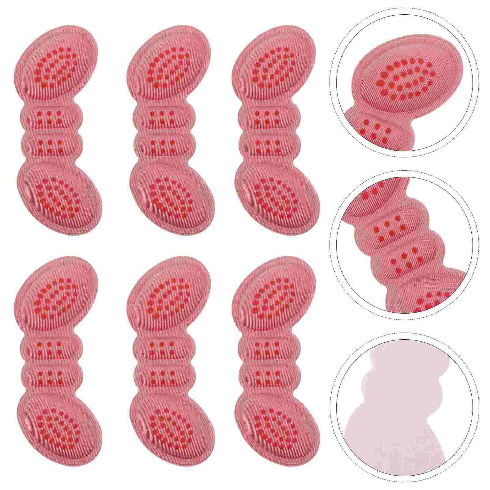 

Heels Insoles Pad Pain Shoe Grips Liner High Heels Insoless Stickers Foot Pads Self-adhesive Women's