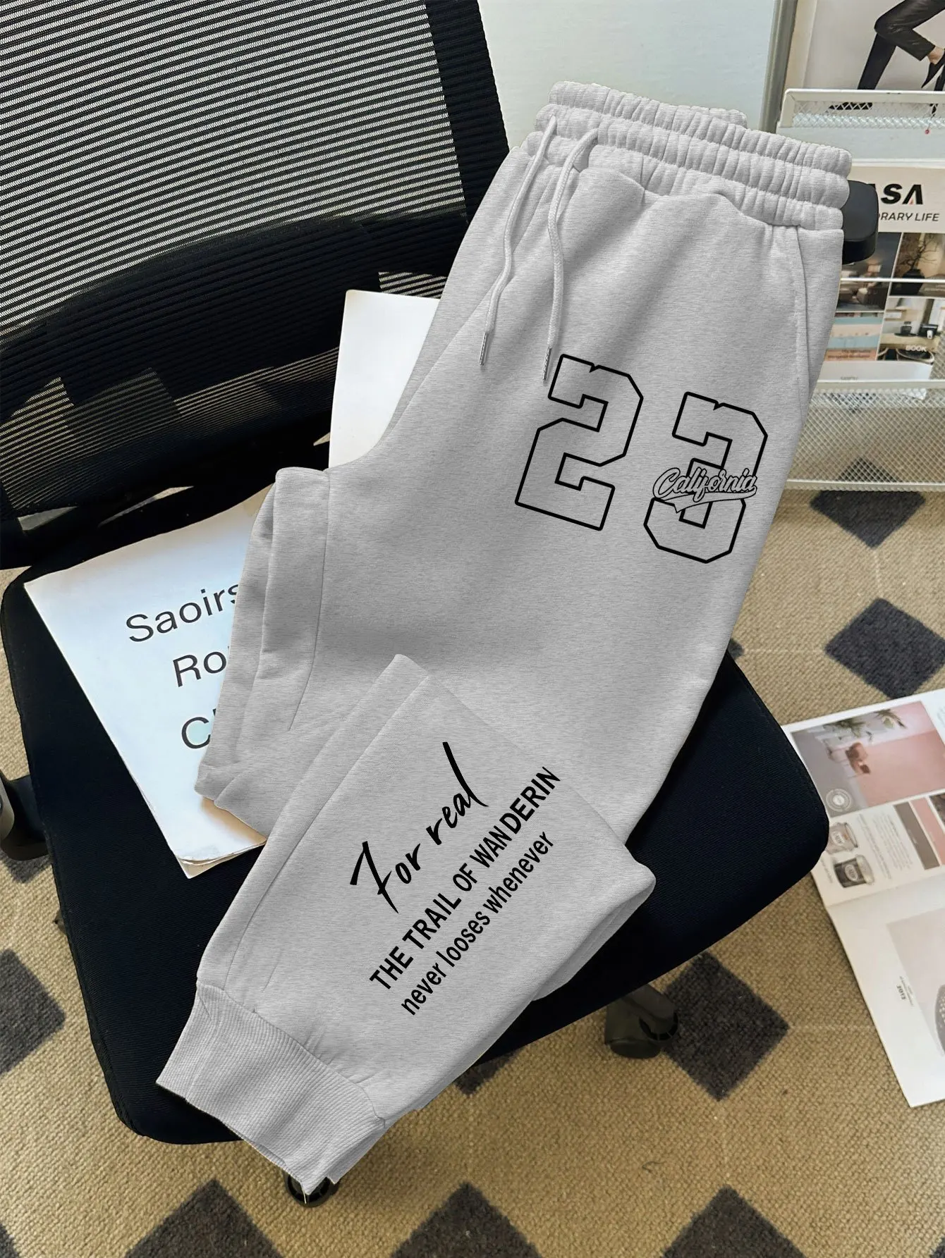 스트리트 패션 스타일 남성용 긴 바지 - 사이즈 23. - Street Fashion California 리뷰 및 가격