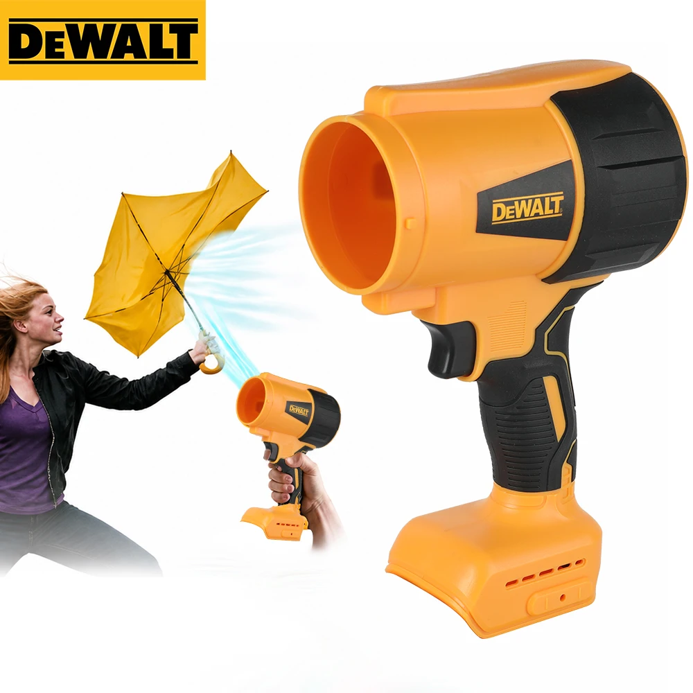 DEWALT DC220 20V Handheld Turbo Blower 30000RPM Variable Air Speed Portable Dust Remover For Car Detailing Workshop Cleaning