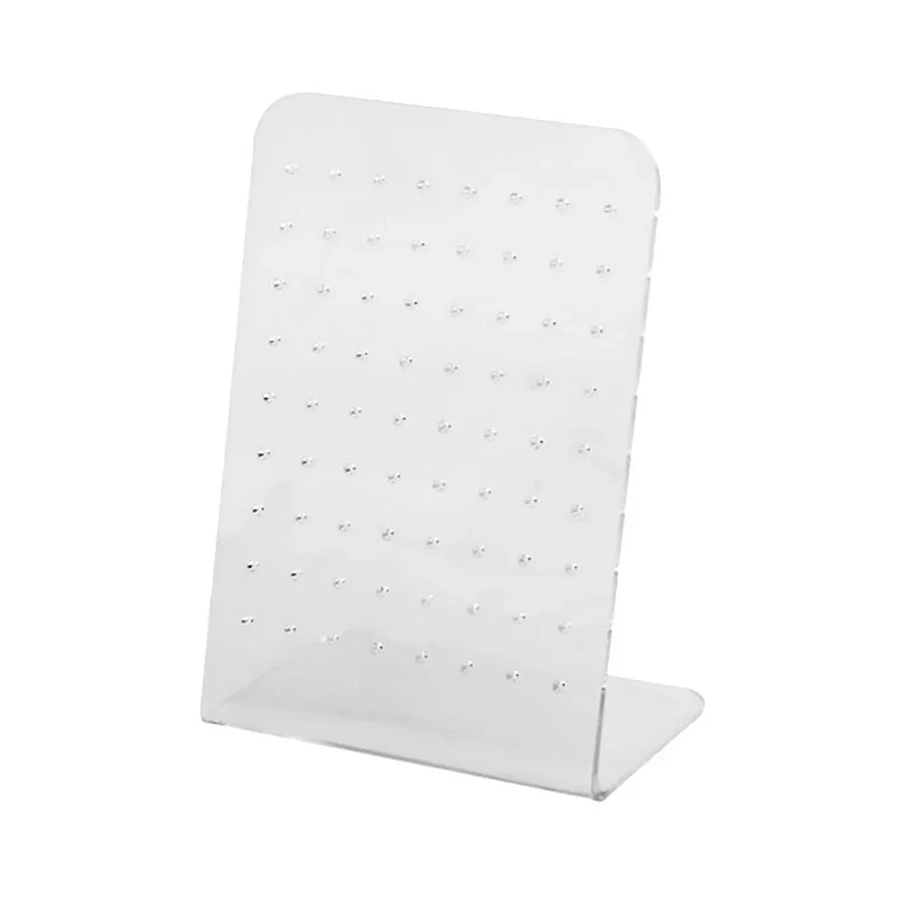1 Pc Jewelry Earring Display Holder Stand Multi-hole Stud Earrings Storage Rack Jewelry Accessories(Only Rack)