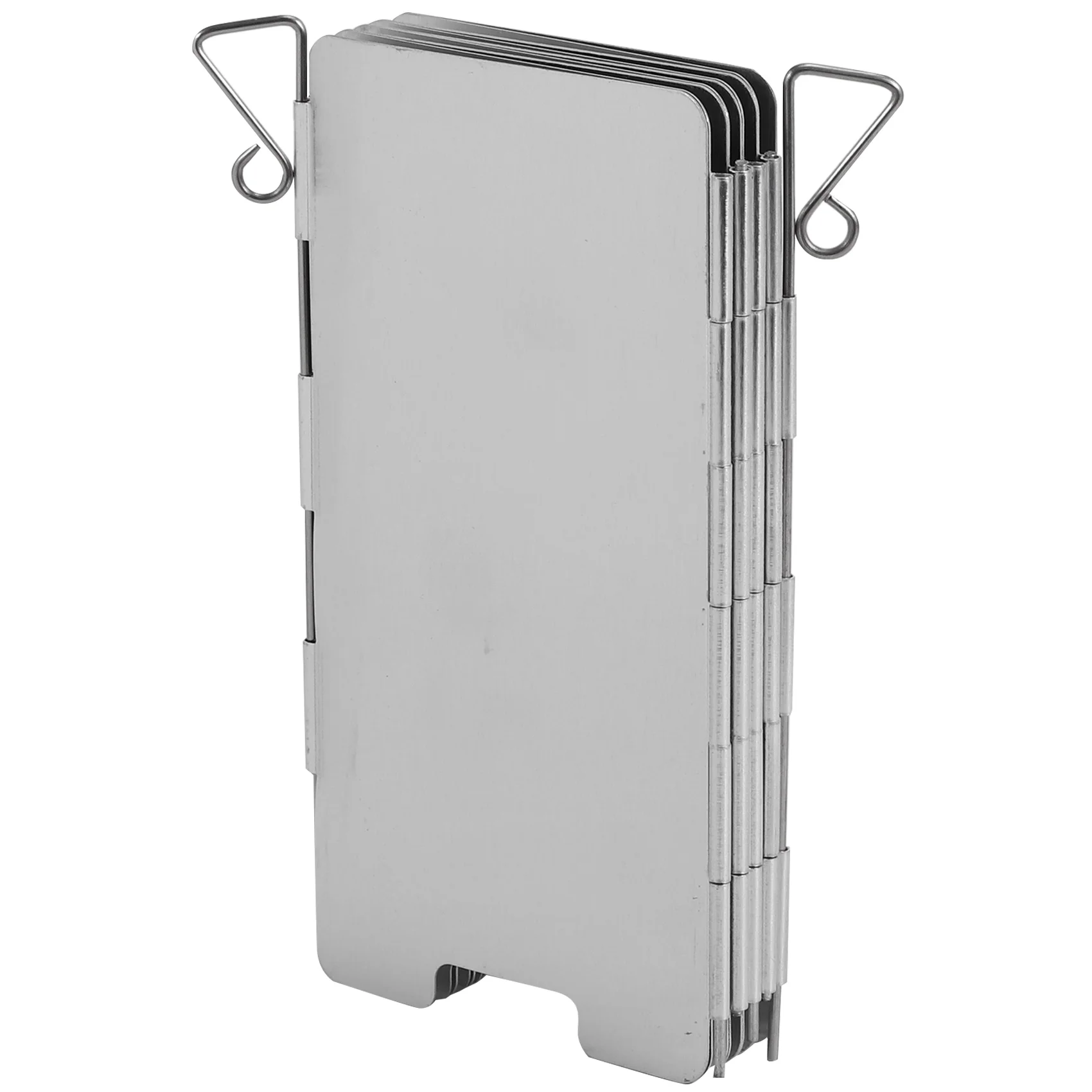 9 Plates Foldable Outdoor Camping Cooking Cooker Gas Stove Wind Shield Screens Windshield-A46I