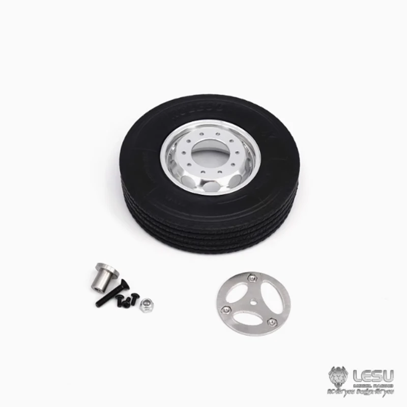 

LESU G-6119 1/14 truck spare tire installation convenient grinding wheel accessories suitable for Tamiya truck model upgrade