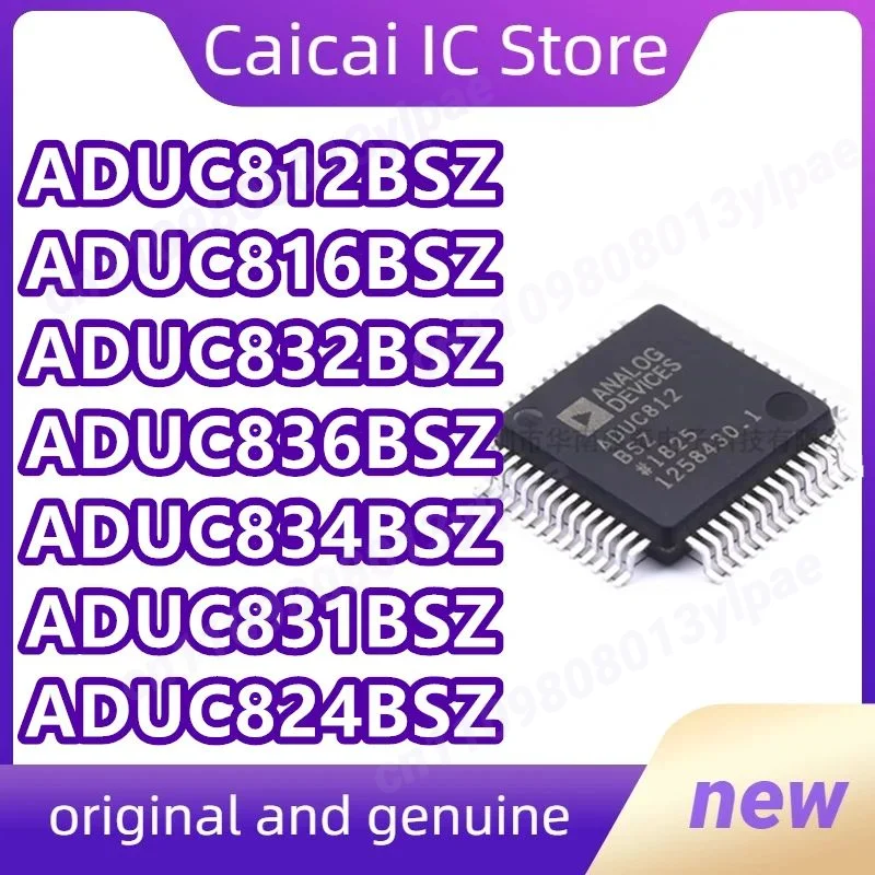 

ADUC812/ADUC816/ADUC824/ADUC831/ADUC832/834/836/BSZ-REEL/BS ADUC8 ADUC ADU AD IC MCU Chip MQFP-52 в наличии 1 шт./лот