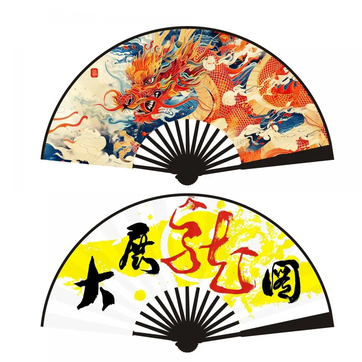 Vintage Silk Folding Fan Chinese Japanese Art Crafts Gift Home Decorations Dance Hand Fan Bamboo Room Decor Wood Fans ventilador