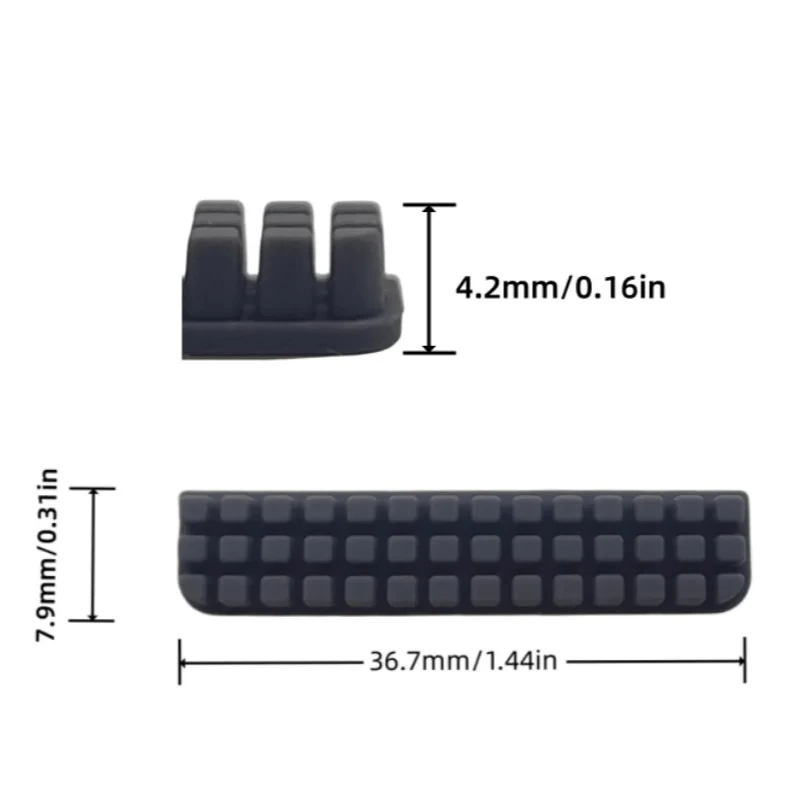 For Creality K1 K1C K1 MAX Nozzle Wiper Silicone Brush 3D Printer Nozzle Cleaner Tool for Bambu Lab A1 Wiper Silicone Brush - view 2