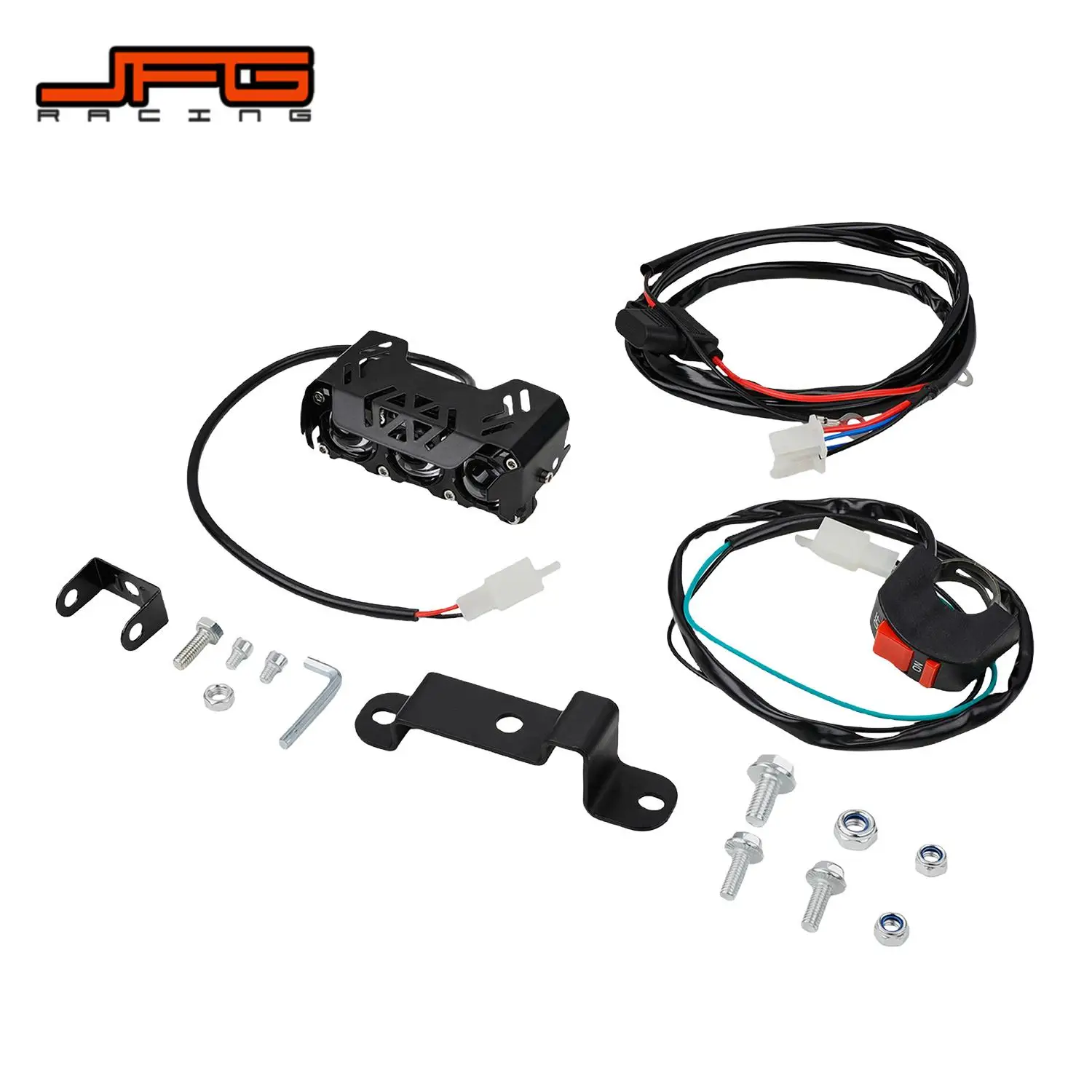 

Universal Head Light Switch Driving Lamp Headlight For Dirt Pit Bike Electric Dirt Bike E-bike Motorcycle Accessories Waterproof