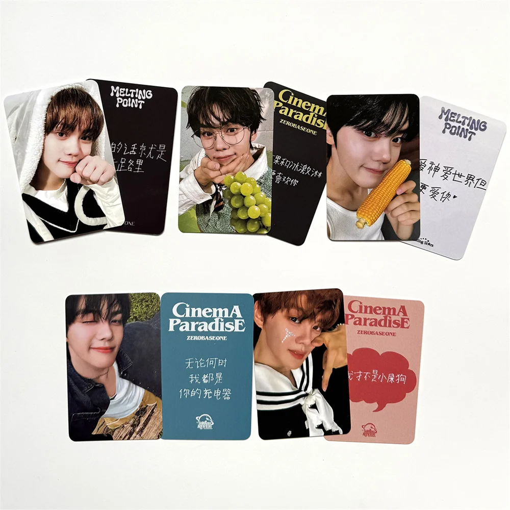 KIMGYUVIN スペシャルカード ZB1 スターリバーフォトカード両面印刷 LOMO カード K4 カウントスターカードファンコレクションギフト