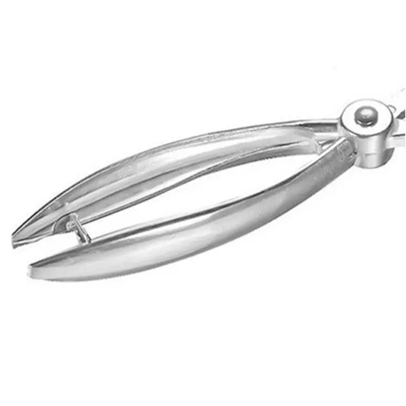 A45I 1 PCS Silver Metal Cherry Pitter Olive Pit Easy Remover Hand Removal Core Tool Kitchen Fruit Vegetable Corers Pitter