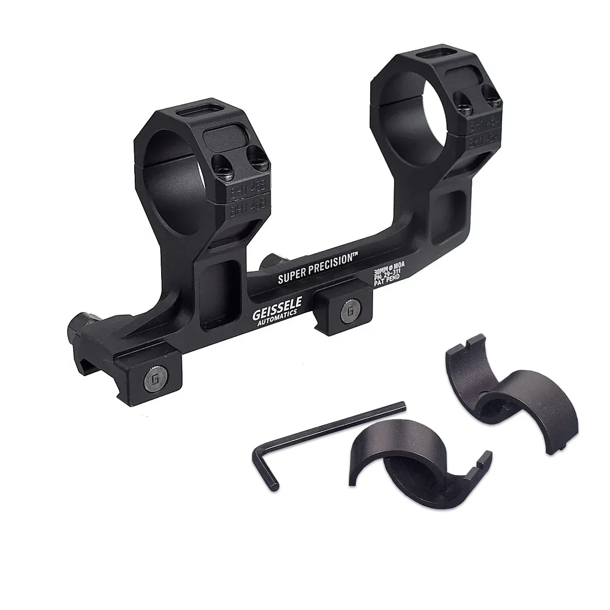 LAMBUL Taktische GE Automatics M4 M16 Ar15 gewehr Optic Scope Mount 25,4mm/30mm QD Ringe Optische Wasserwaage für 20mm Picatinny Schiene 9