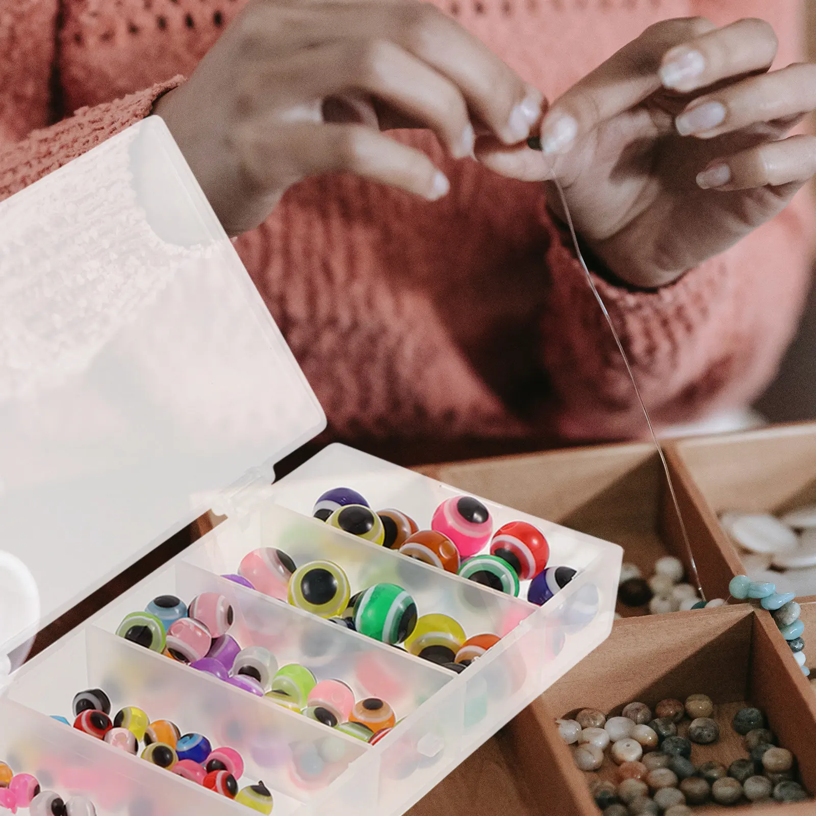 

100 шт. гладких бусин из смолы в форме глаза-оберега с отверстием для изготовления ювелирных изделий своими руками: браслетов, ожерелий, серег, браслетов на ногу, брелоков, а также для декоративно-прикладного искусства