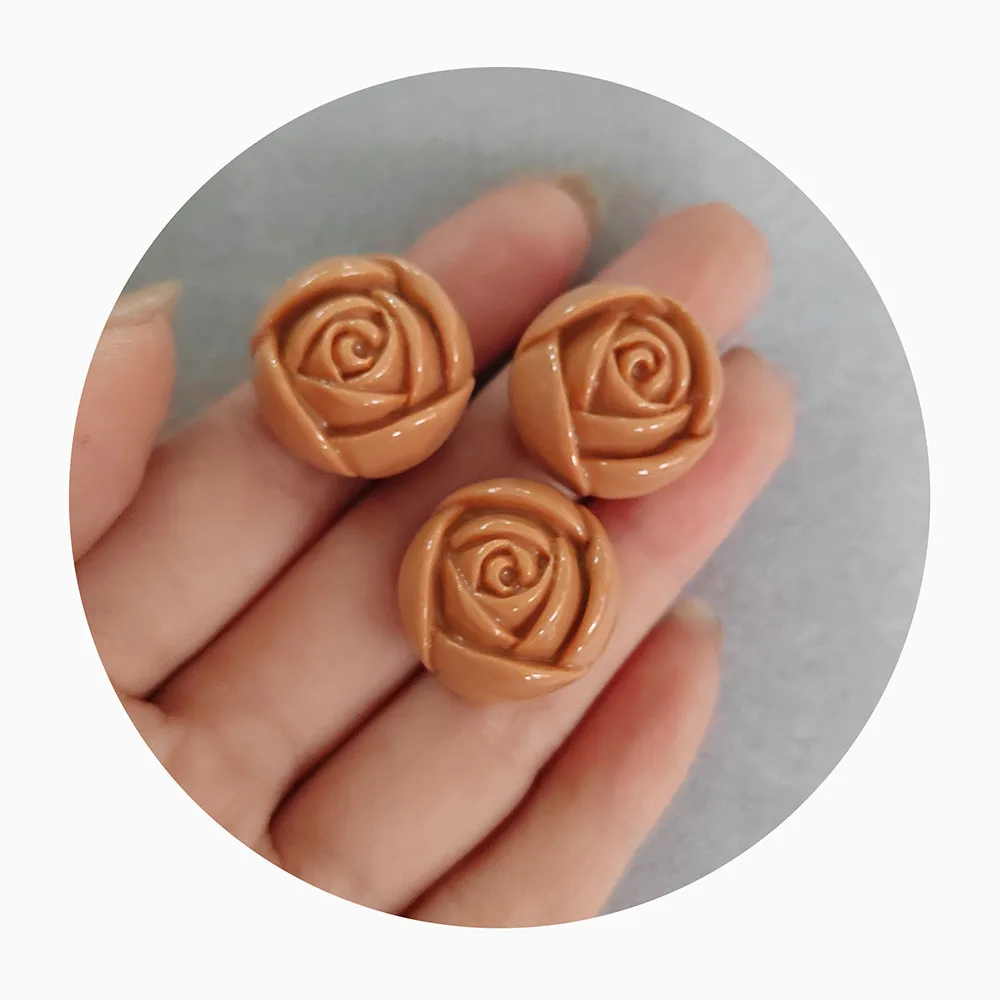 Assorted Mixed Artificial  Chocolate Candy Resin Flatback Flat Back Cabochon Craft Decoration Slime Beads For DIY Crafts