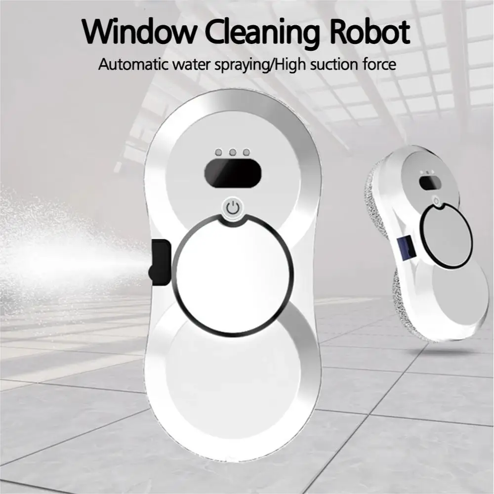 Intelligent Window Cleaning Automatic Vacuum Robot Smart Home Appliance Auto Water Spray Glass Window Floor Washing Cleaner