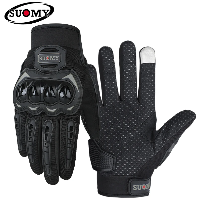 

Motorcycle Gloves Summer Riding Breathable Gloves Hard Knuckle Touchscreen Motorbike Gloves Tactical Gloves For Dirt Bike Moto
