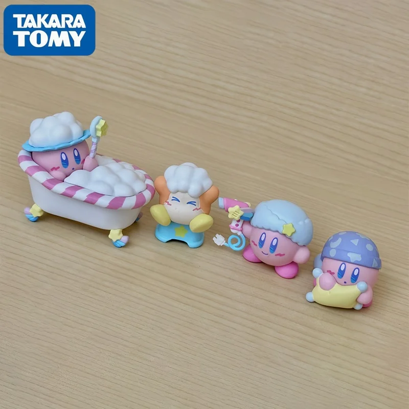 

Takara Tomy Kirby Sweet Dreams Gashapon Figure Waddle Dee Bath Time Collectible Decorative Anime Figurine For Collectors