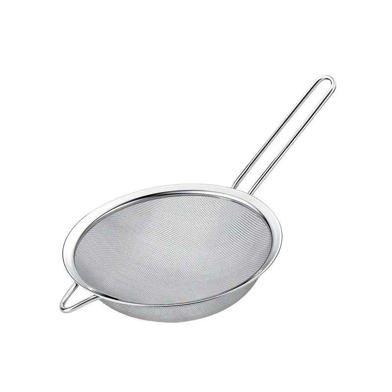 Stainless Steel Wide-edge Inclined Mesh, Pointed Ear Oil Filter, Household Baking Mesh, Stainless Steel Strainer Filter Screen