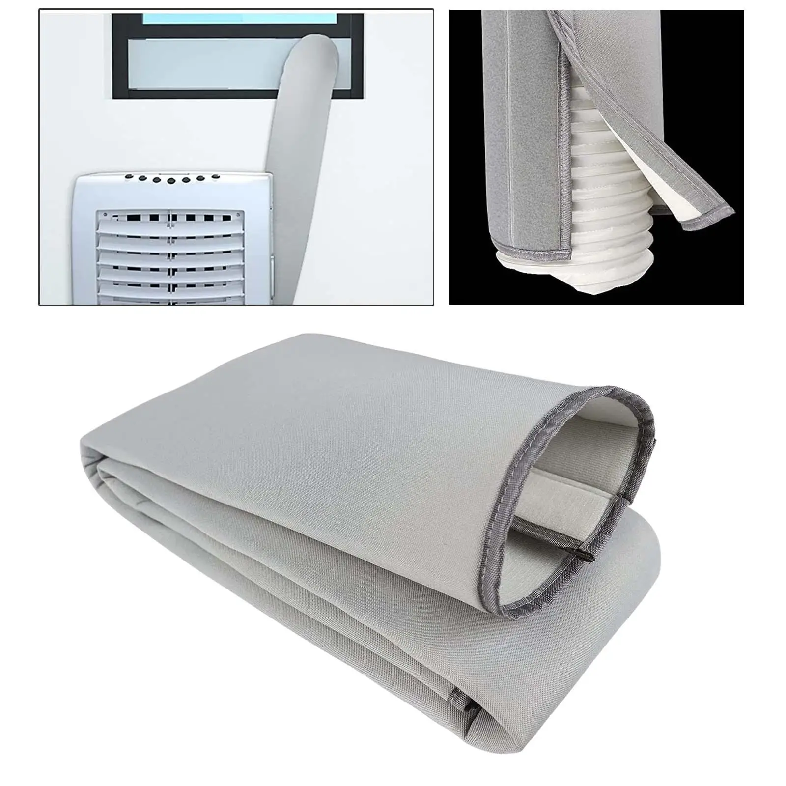 Air Conditioning Hose Cover Protective Wrap for 5" & 5.9" Exhaust Hoses Tube