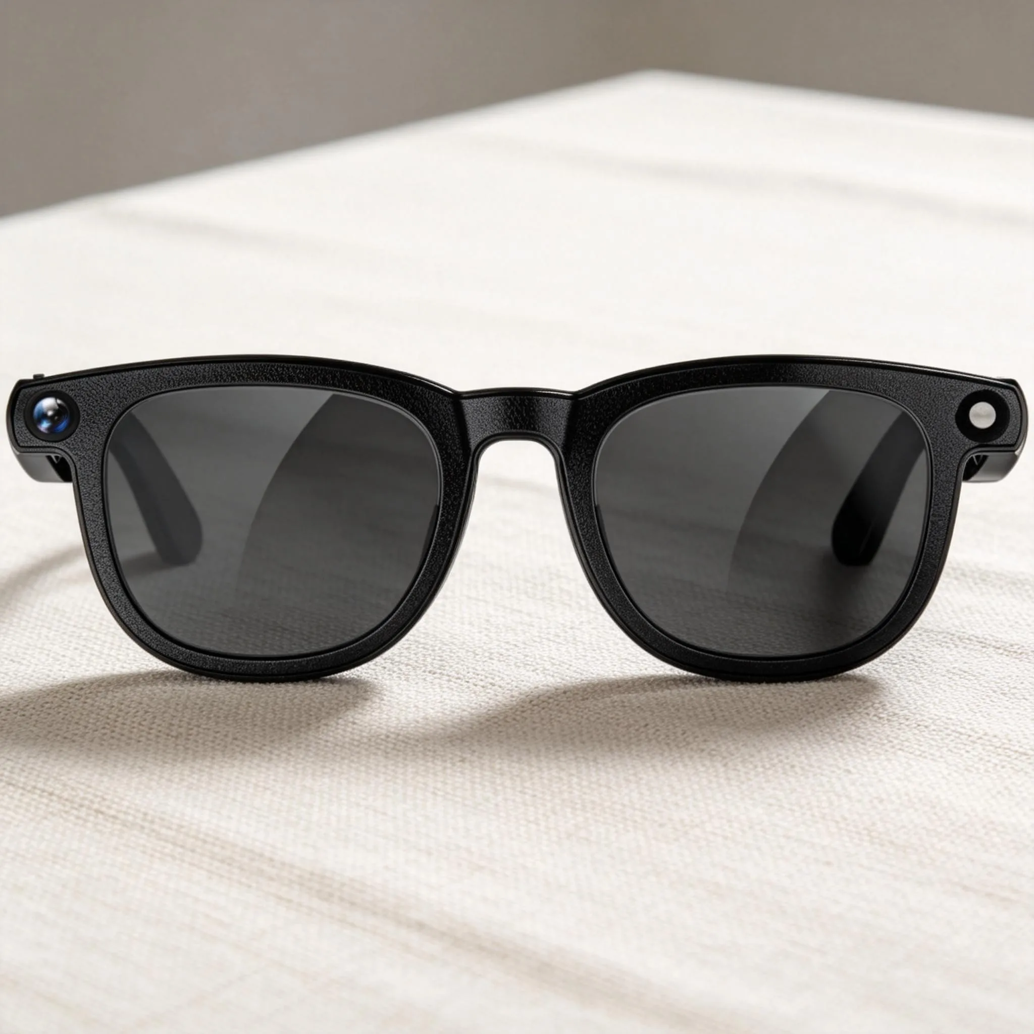 Gafas inteligentes para fotografía manos libres, asistente de voz con IA, grabación de reuniones, gafas con cámara de video 1080P, multimodo, chat con IA, 2K
