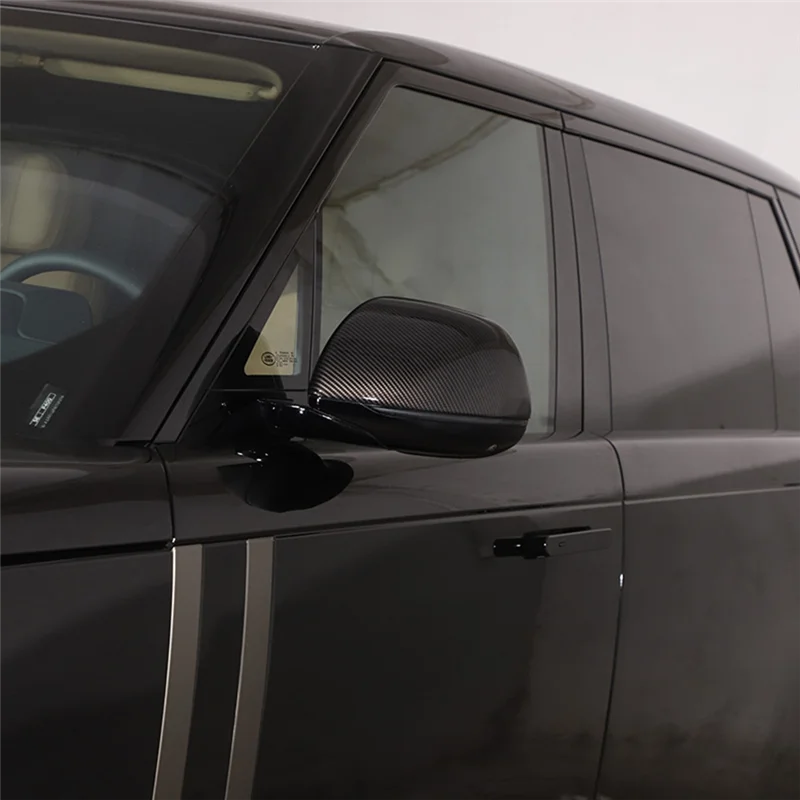 

For Land Rover Range Rover Sport L460 2023 Car Side Rearview Mirror Cover Cap Trim Parts (Carbon Fiber)