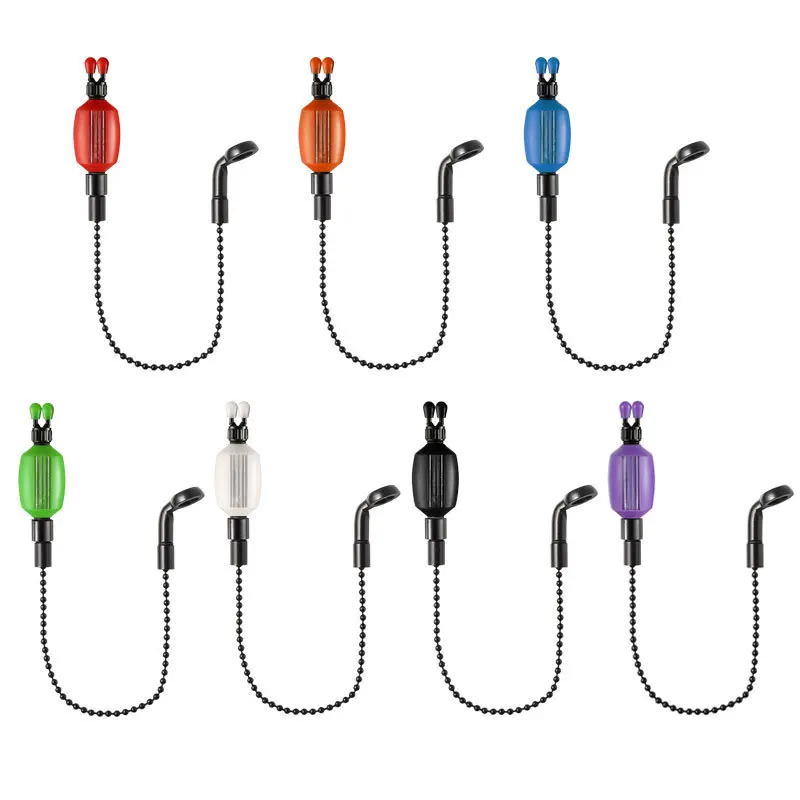 JY-SW-382JZ Carp Fishing Swinger Set, Stainless Steel Ball Chain Bite Indicator, Non-Illuminated Fishing Alarm Accessory