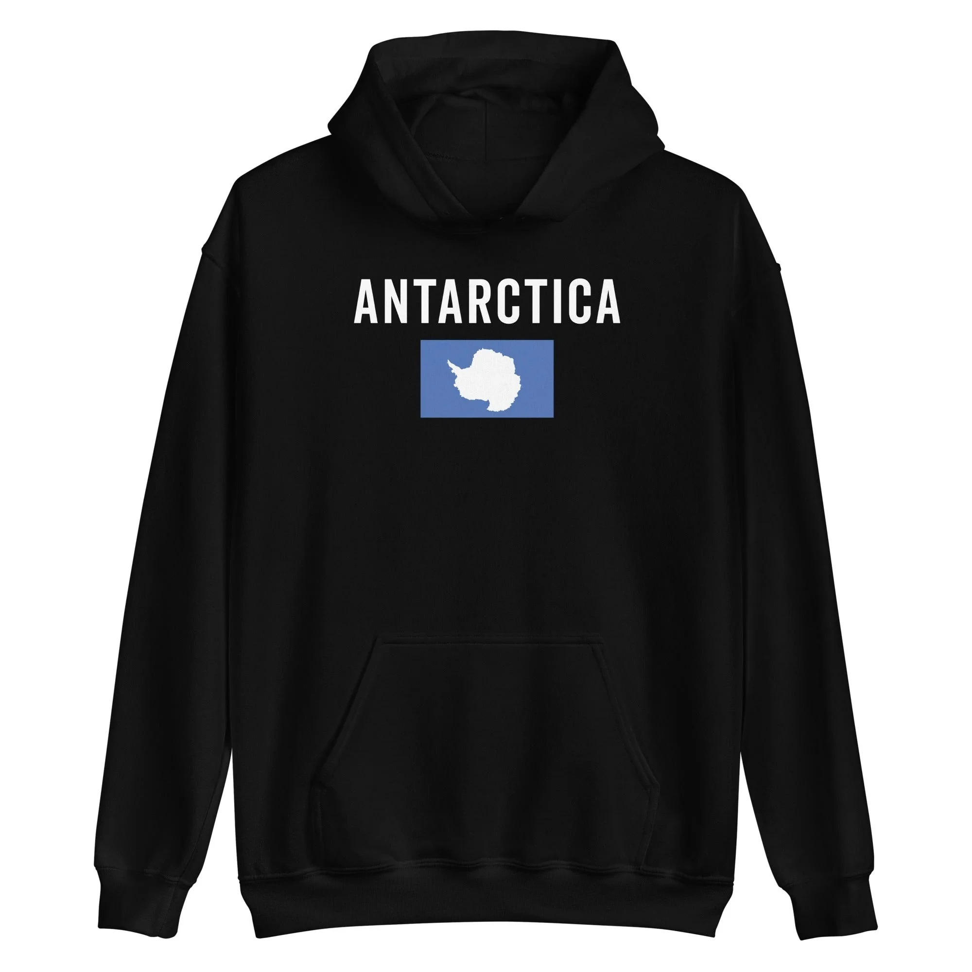 

Antarctica Flag Hoodie Men's and Women's Long Sleeve Sweatshirt Y2k Top Autumn Pullover Men Clothing Retro Sportswear Streetwear