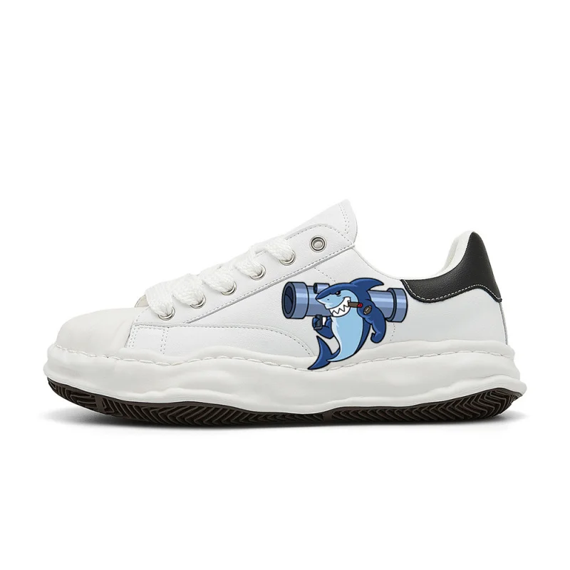 

Кроссовки Bazooka Sharks (Clean) в ретро-стиле, созданные в стиле ретро, стильные, удобные и универсальные, подходят для повседневной носки.