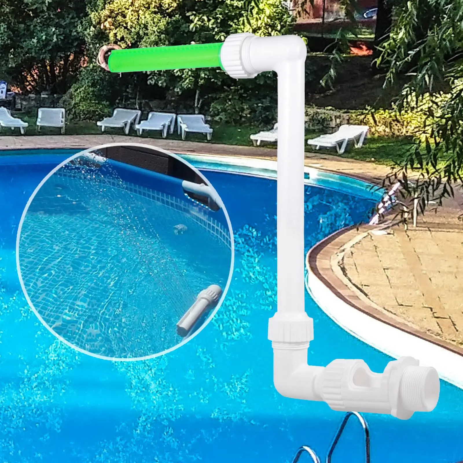 

Adjustable Pool Waterfall Fountain, Fun Sprinklers Pool Accessories Cooling