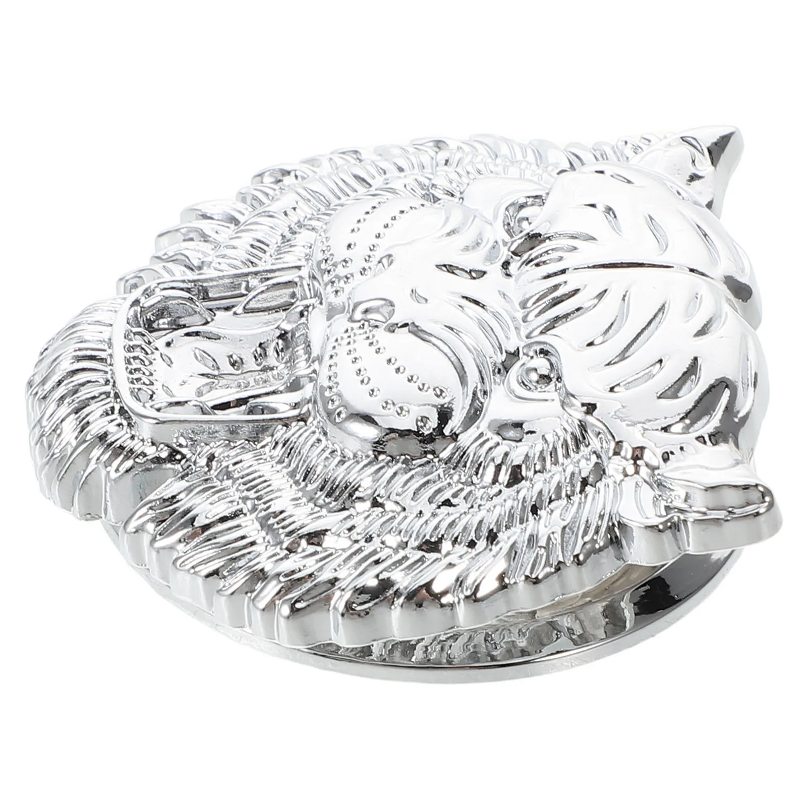 

Ignition Button Starter Decorative Cover Silver Tiger Design Protects Scratch Dust Engine Start Stop Interior