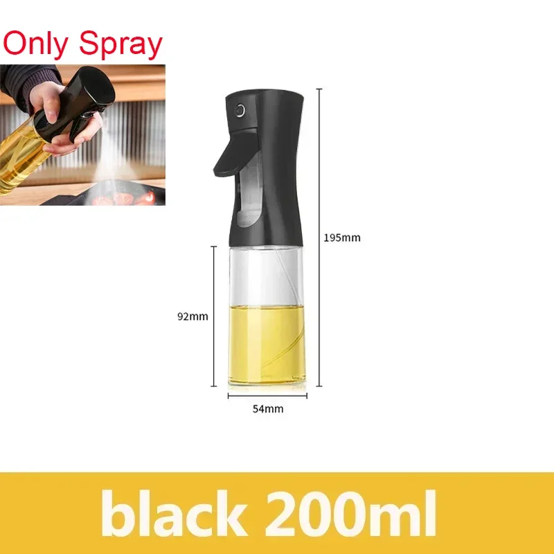 Diffuseur d'huile de Cruet, pulvérisateur d'huile de cuisine, 500ml, polisseuse d'huile en Spray, fo
