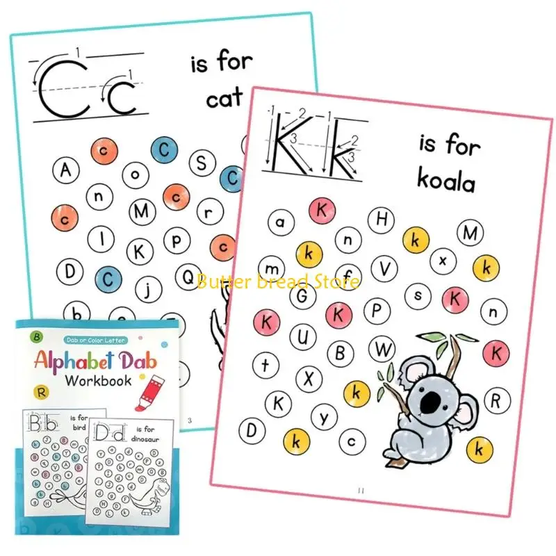 W89C Educational Coloring Handwriting Workbook And Pen Control Activity Book For Kids Safe Paper For Home Or Classroom Use