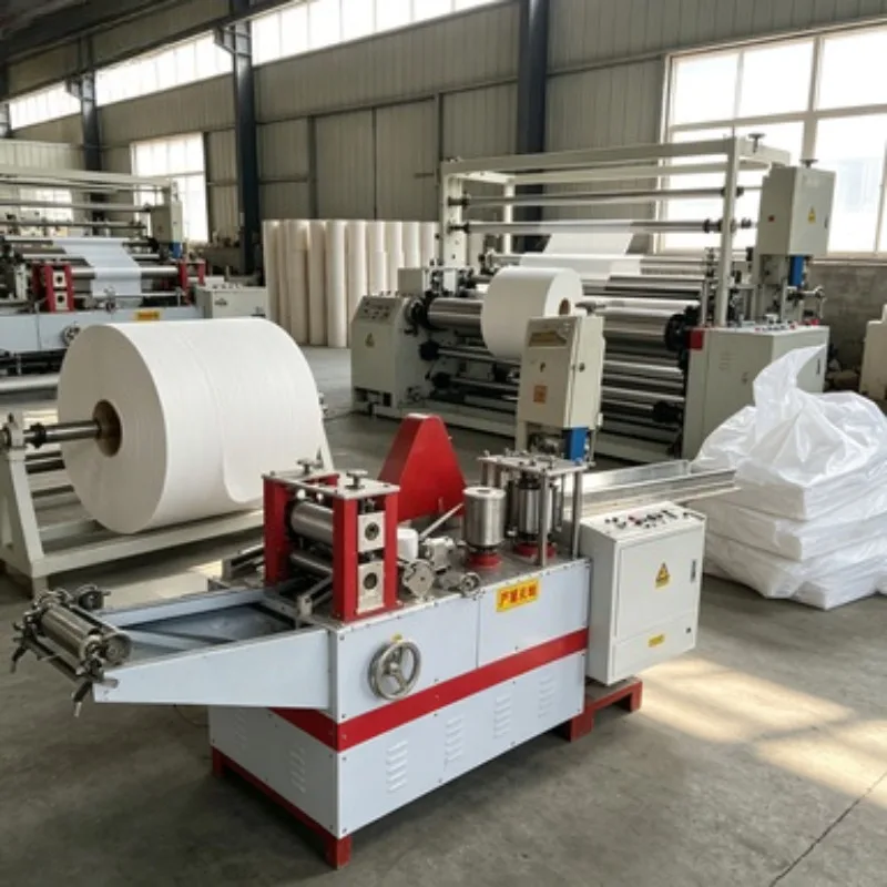 Mini Tissue Paper Roll Machine 50-80kg/day Capacity for Household Use Portable