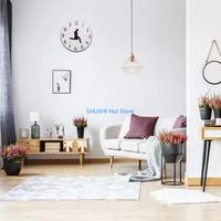 for Creative Wall Clock Decorative Walking Man in Suit Wall Art Clock Home Decor D57B