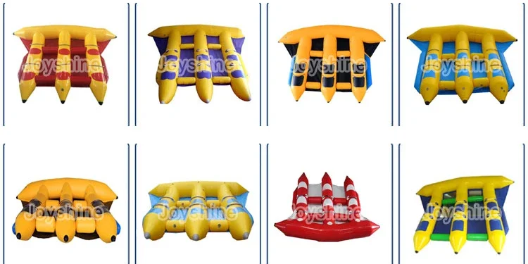 Wholesale Inflatable Flying Fish Water Sports Banana Boat Fly Fish Tube Towable Flyfish Ride