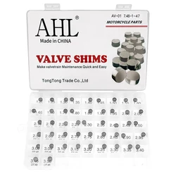 AHL Adjustable Valve Shim 7.48mm Complete Valve Shim Refill Kits Hotcam For Yamaha FZS600 FZS 600 FZ6 FZ 6 2004-2007