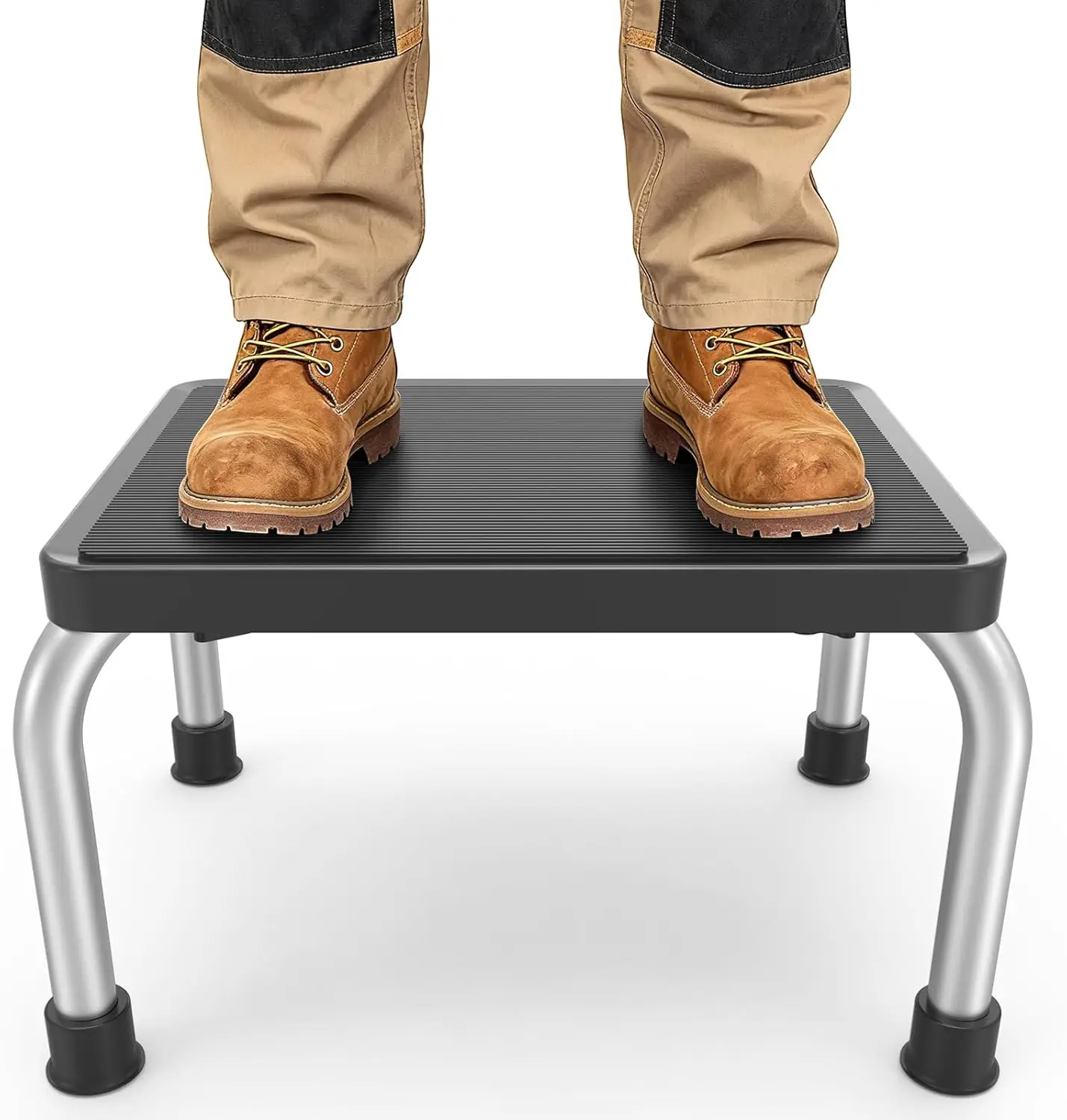 

Medical Step Stool with Anti-Slip Platform & Feet, Widely Use Foot Stool for Bedroom Kitchen Bathroom, Heavy Duty Step