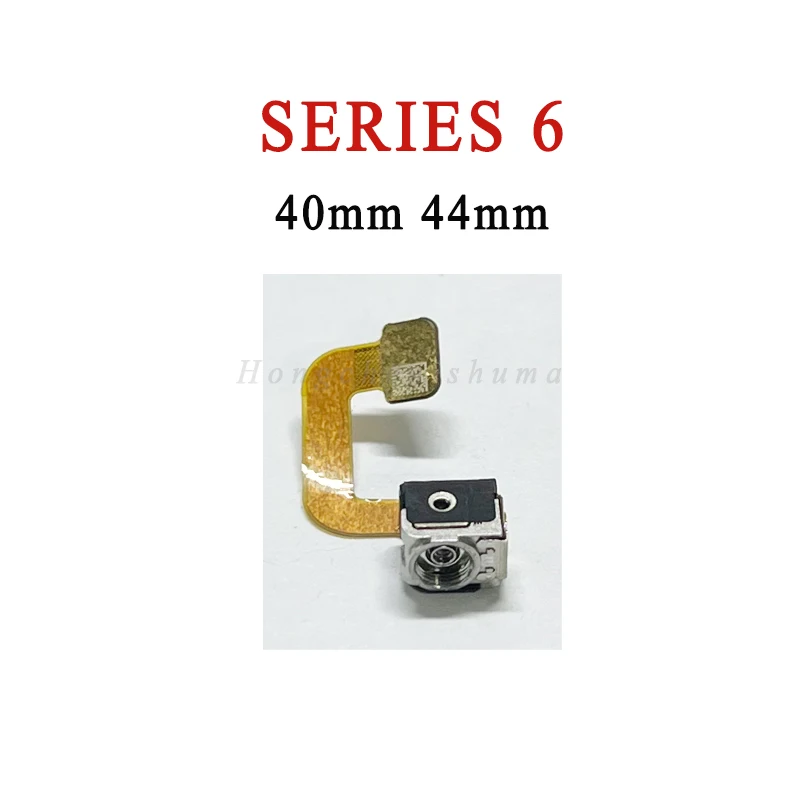 Crown Shaft Cable For Apple Watch Series 4 5 SE 6 40mm 44mm Frame Housing Button Nut Cover Rotating Shaft Flex Replacement Parts