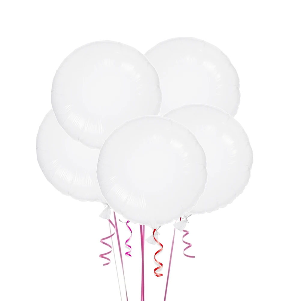 

5 Pcs Clear Confetti Balloons Transparent Ball Decoration Party Kit Festive Balloon Wedding Birthday Anniversary Celebration