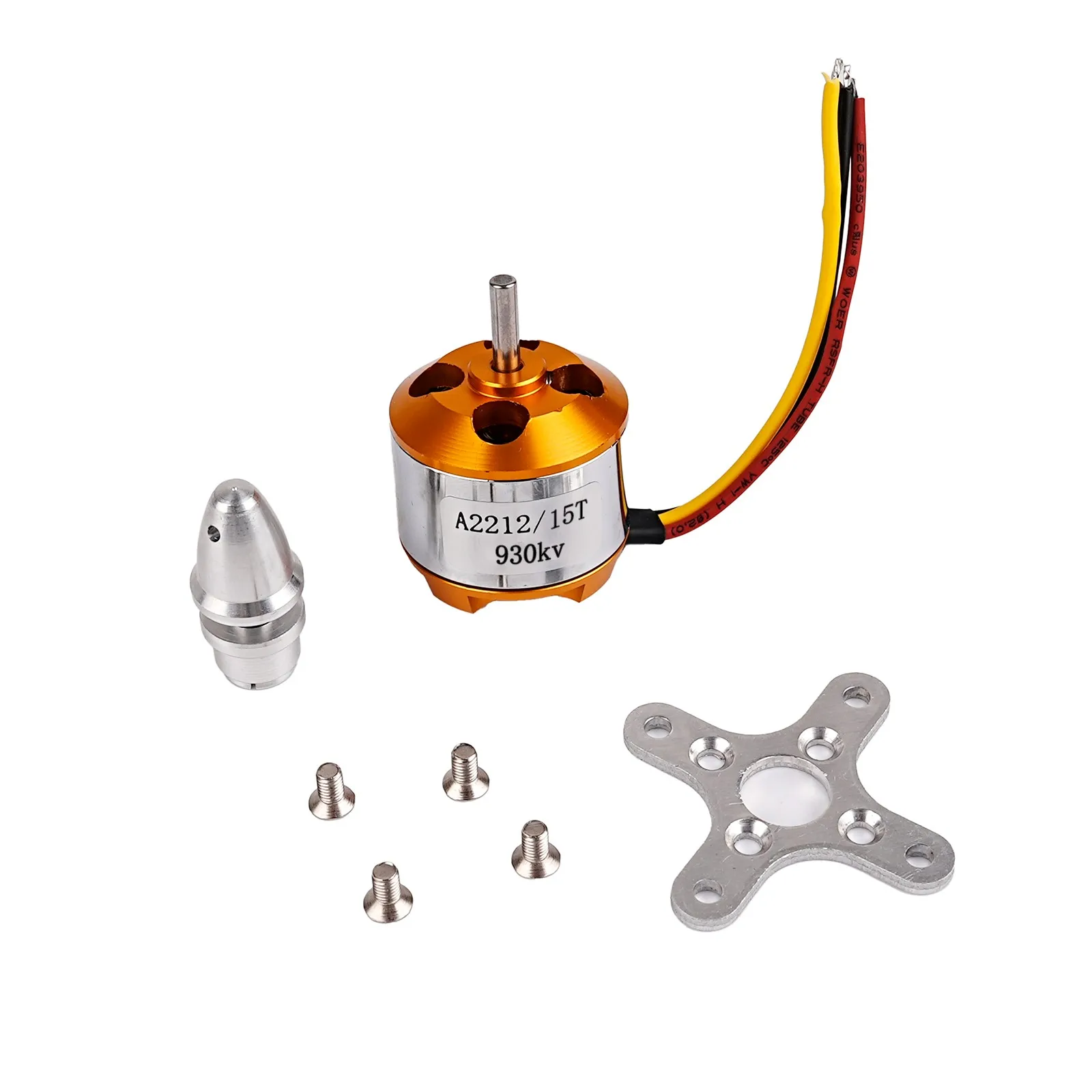 A2212 Brushless Motor 930KV 1000KV 1400KV 2200KV 2450KV 2700KV For RC Aircraft Plane Multi-copter Brushless Outrunner Motor