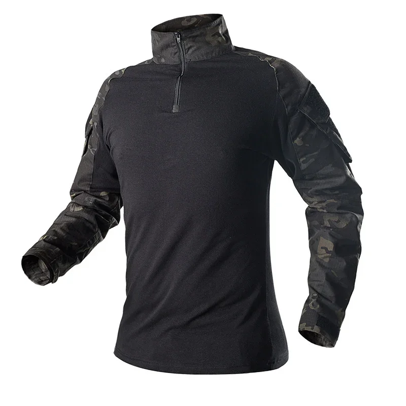 Camisa Militar de camuflaje para hombres y mujeres, Camisa táctica de combate de batalla, USMC, Softair, disfraz de fuerzas especiales