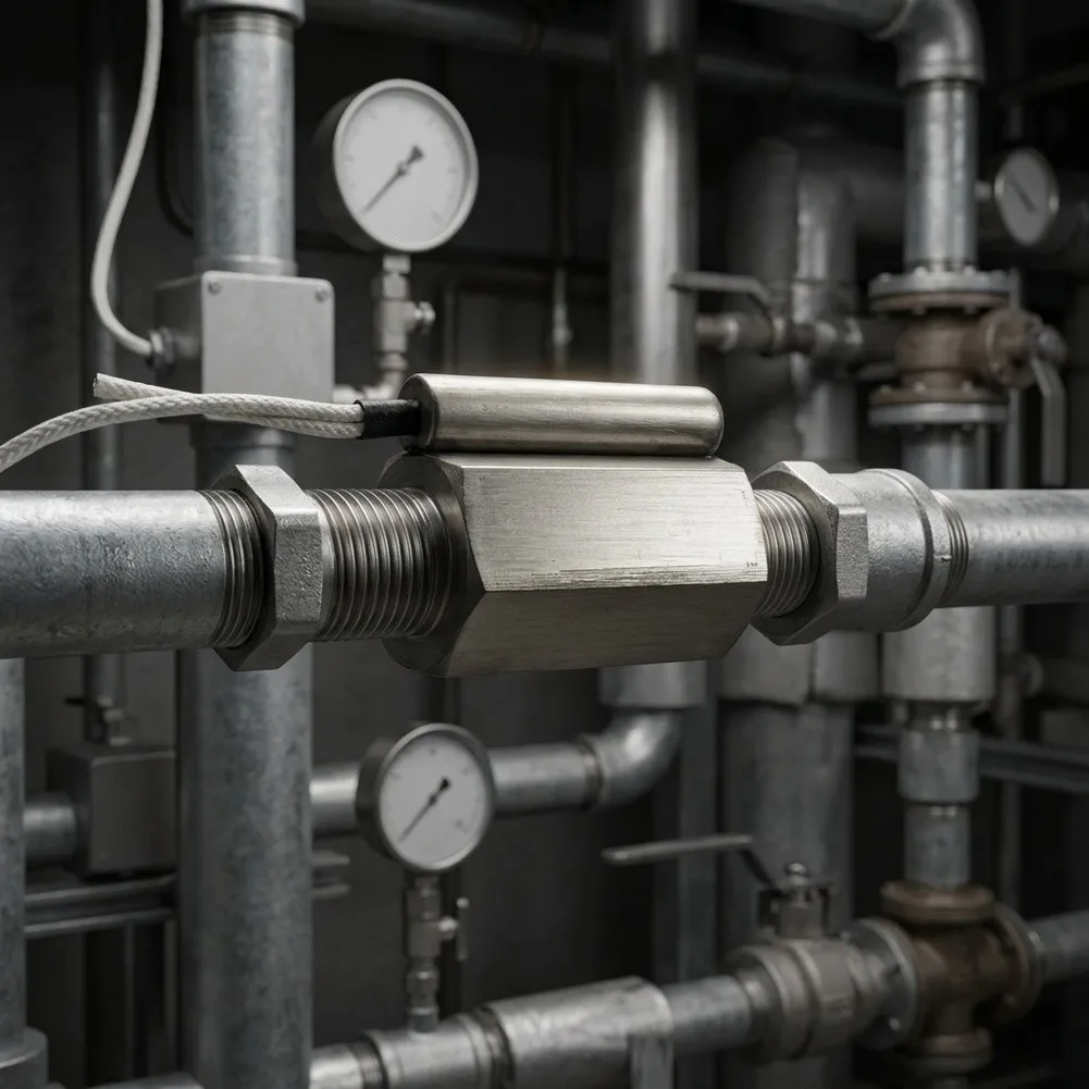304 Stainless Steel Flow Switch Sensor For Water Purification & Refrigeration, Easy-Install Industrial Grade Monitor
