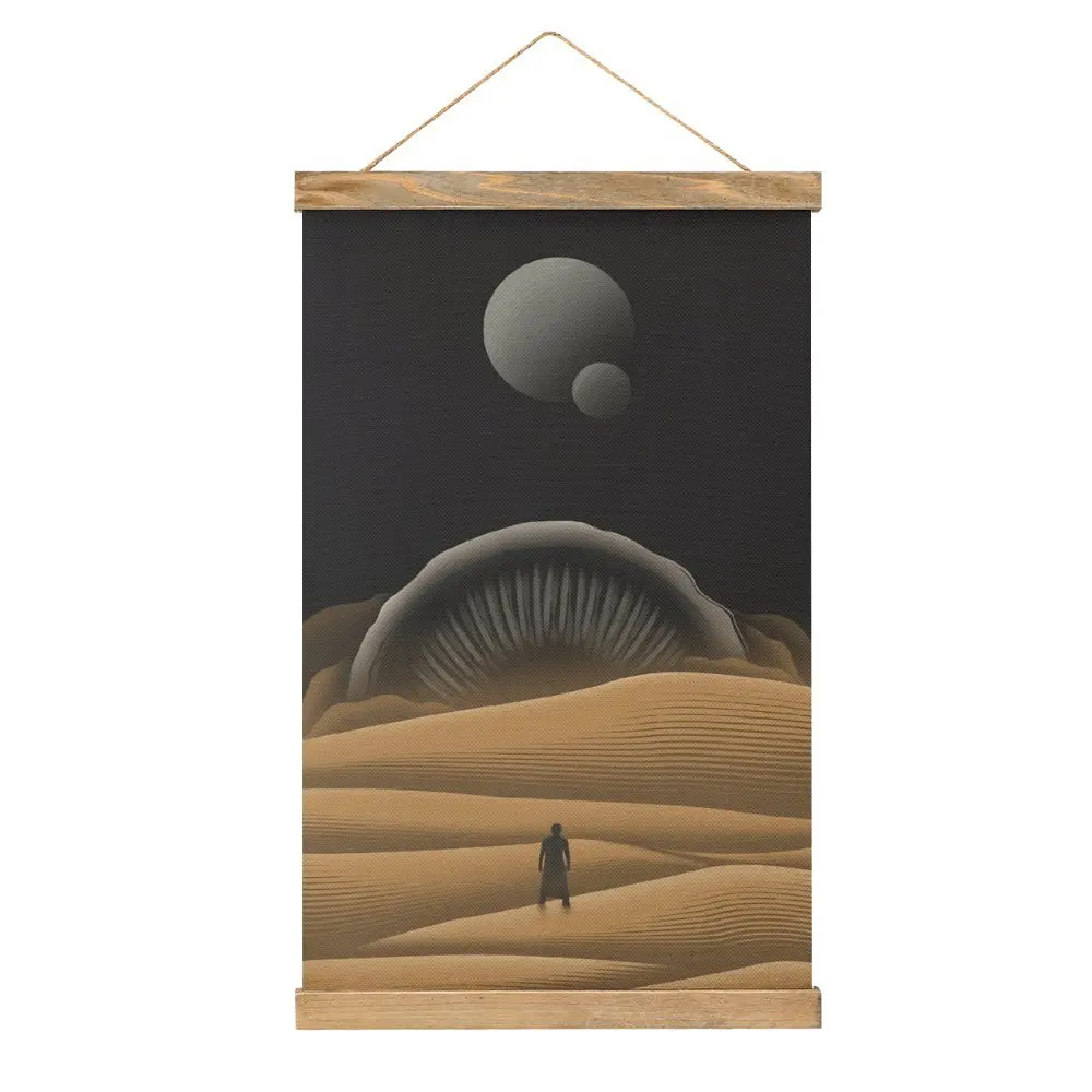 Vintage Dune Arrakis Canvas Hanging Picture Craft Decoration Humor Graphic Kitchen   Mural Style Decorate