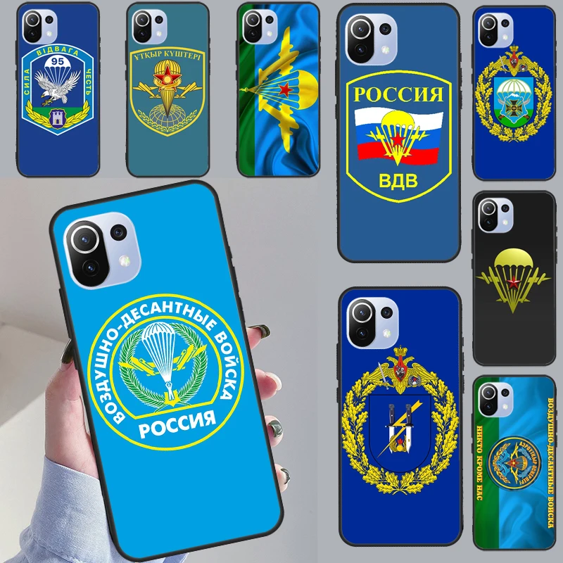 Russia Airborne Case For Xiaomi 11T 12T 13 Pro 12 Lite 12X Cover For POCO F5 X3 X5 Pro M5s X4 F4 GT C40 F3