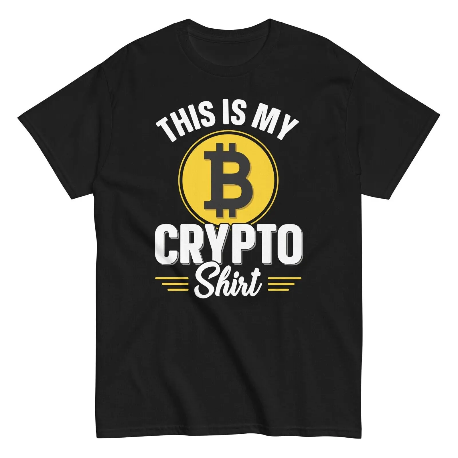 

This is My Crypto Shirt Bitcoin Tee Gift for Crypto Trader Trading