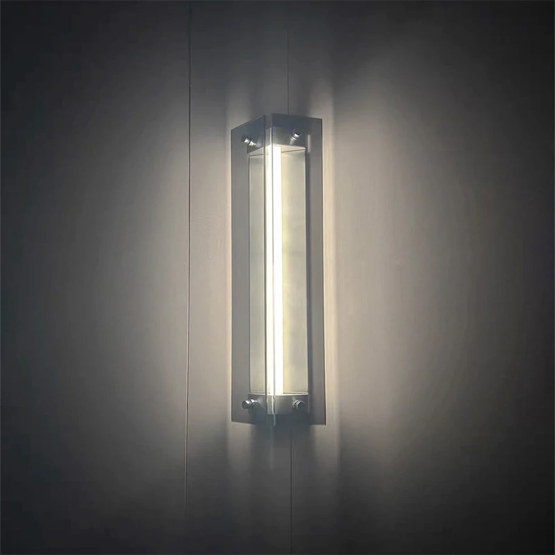 Glass wall lamp, bedroom corridor entrance LED lamp, wall mounted lamp