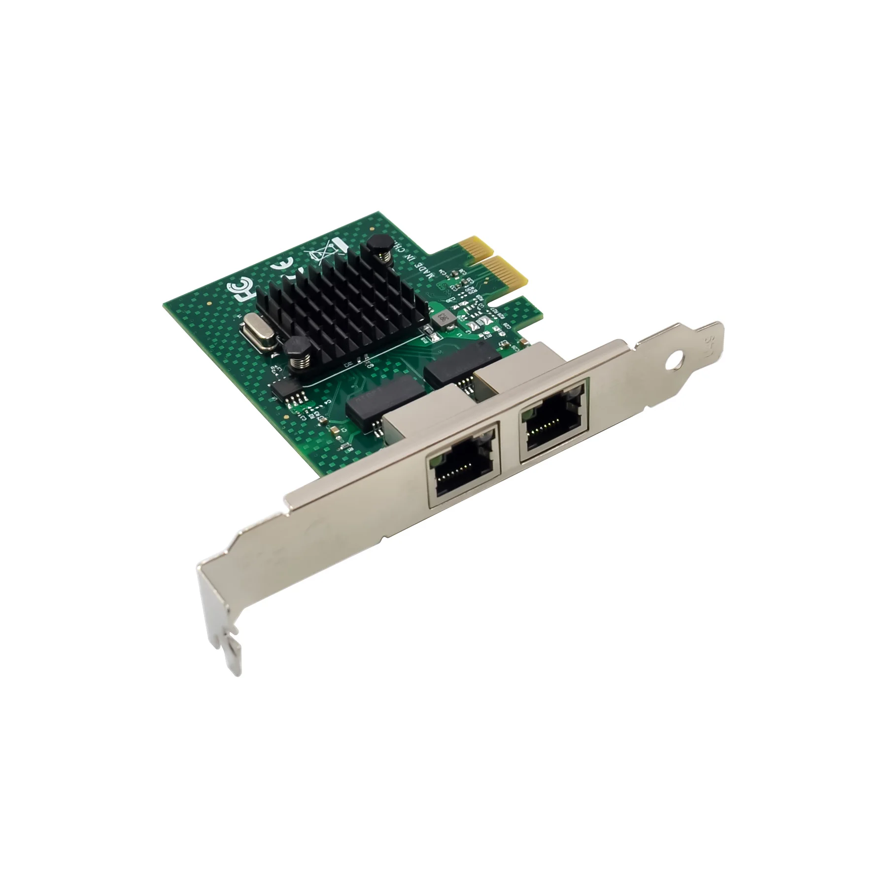 SUNWEIT ST7287 BCM5720 NetXtremeX1 Dual 10/100/1000 RJ45 Port 1Gb PCI Express Adaptador de placas de rede para desktop