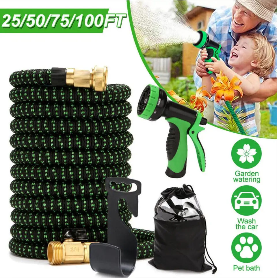 Deluxe Expandable Flexible Garden Water Hose