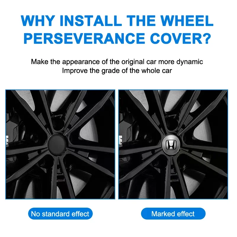 

56/60mm Car Wheel Center Hub Caps Protector Cover Car Accessories for Honda CBR300RR CBR600RR CBR1000RR VFR800 1200 VTX1300