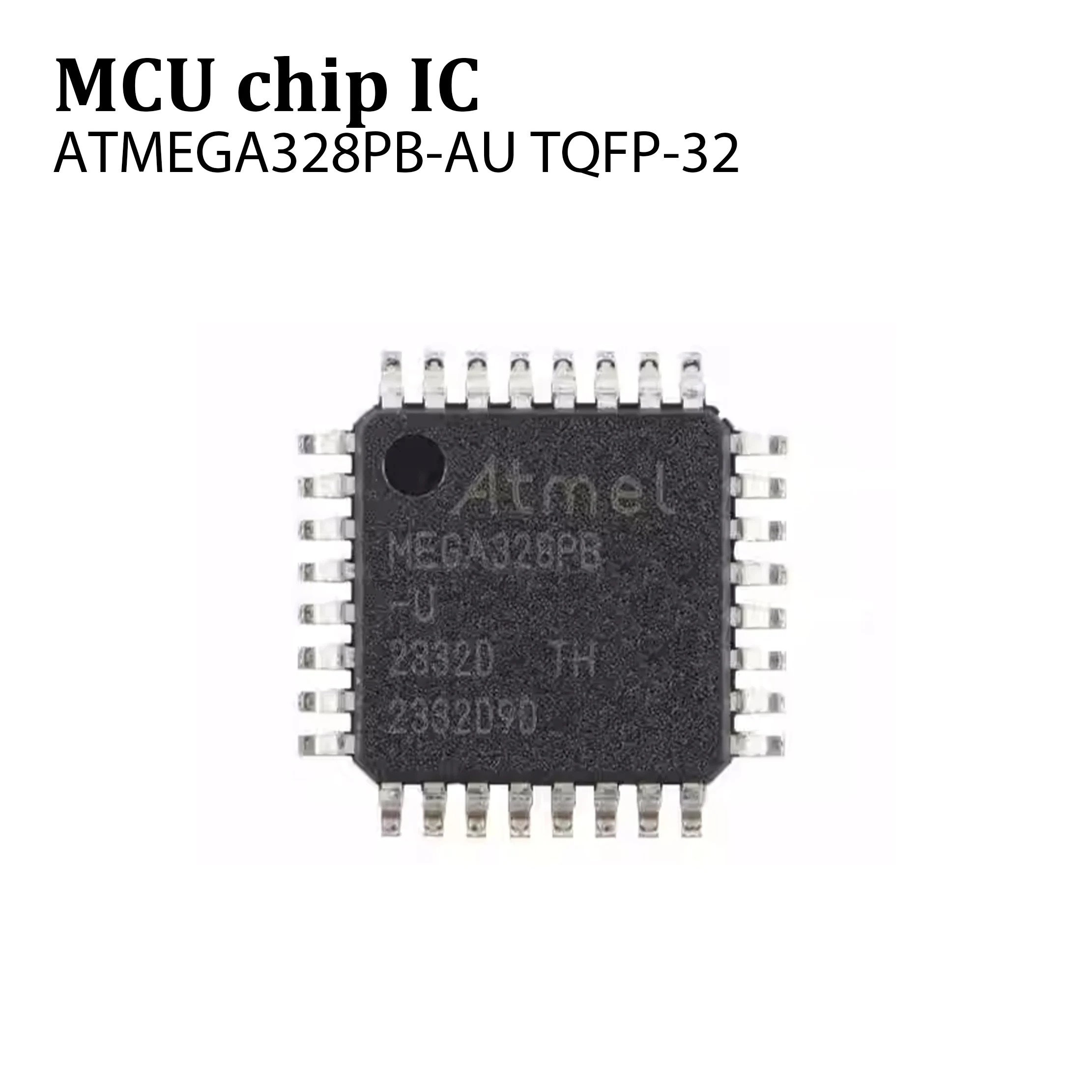 2 قطعة فقط الأصلي ATMEGA328PB-AU ATMEGA328PB MEGA328PB-U ATMEGA328PBAU TQFP32 متحكم IC #2