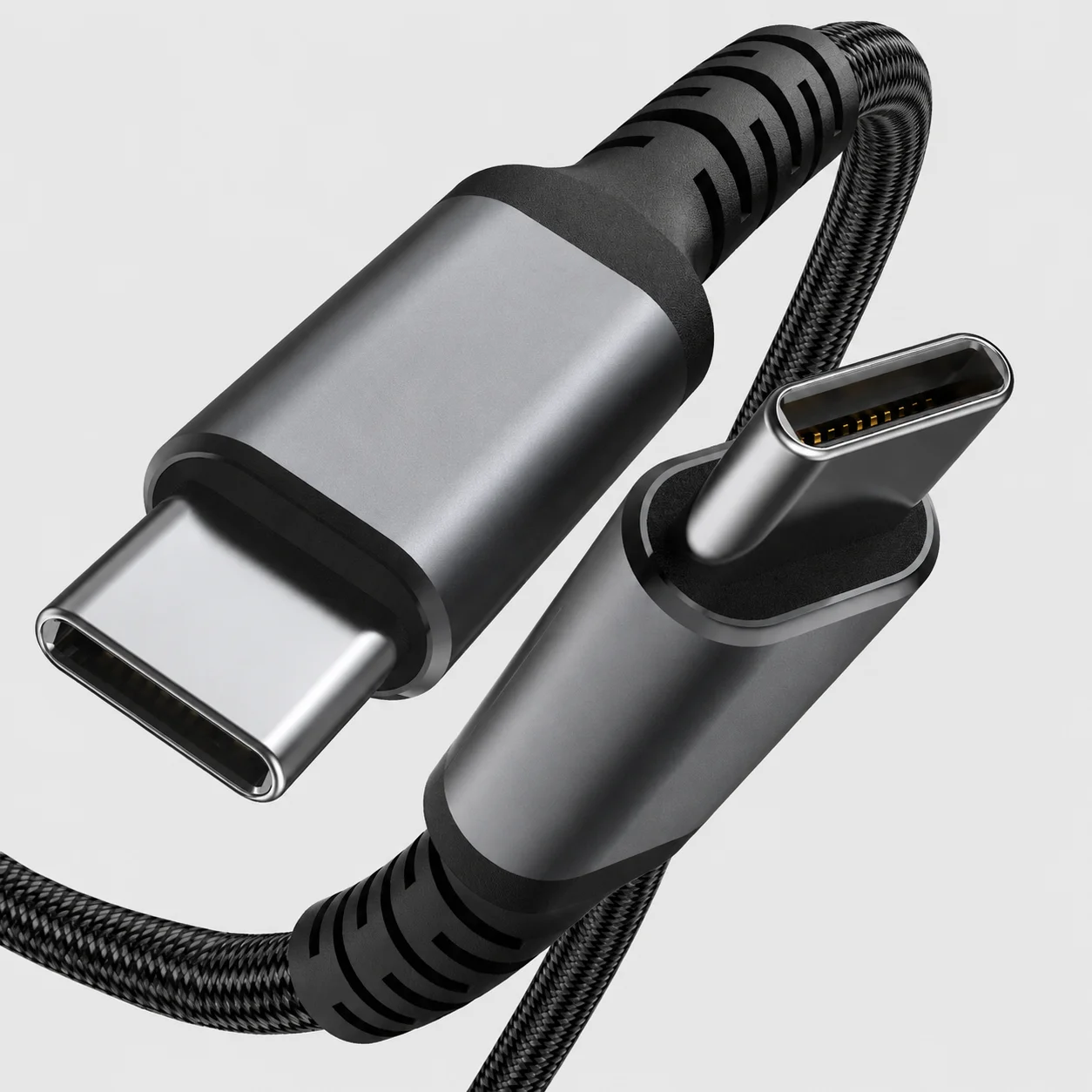 240W USB Type C Black Braided Cable USB C Charger Cord Fast Charge for iPhone 17 Series,MacBook Pro ,iPad Air 4 ,Samsung, Hawei