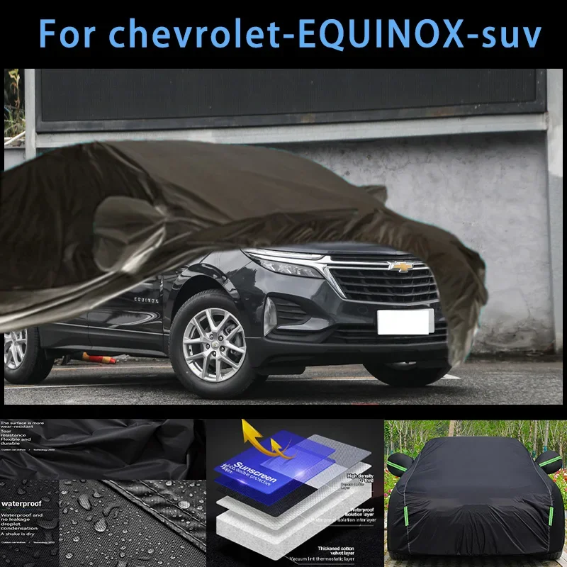 

Forchevrolet-EQUINOX-suvOutdoor Protection Full Car Covers Snow Cover Sunshade Waterproof Dustproof Exterior Car accessories