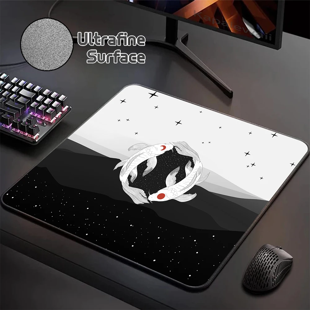 

Ultrafine Surface Mouse Pad 400X450MM Mousepad Gaming Speed Keyboard Pads Computer Gamer Deskmat Japanese Style Koi Table Carpet